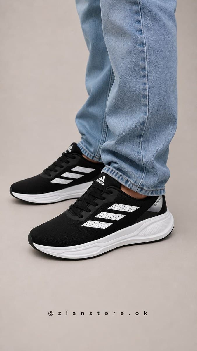Running Runner Galaxy Mesh Negro/Blanco — ángulo alternativo