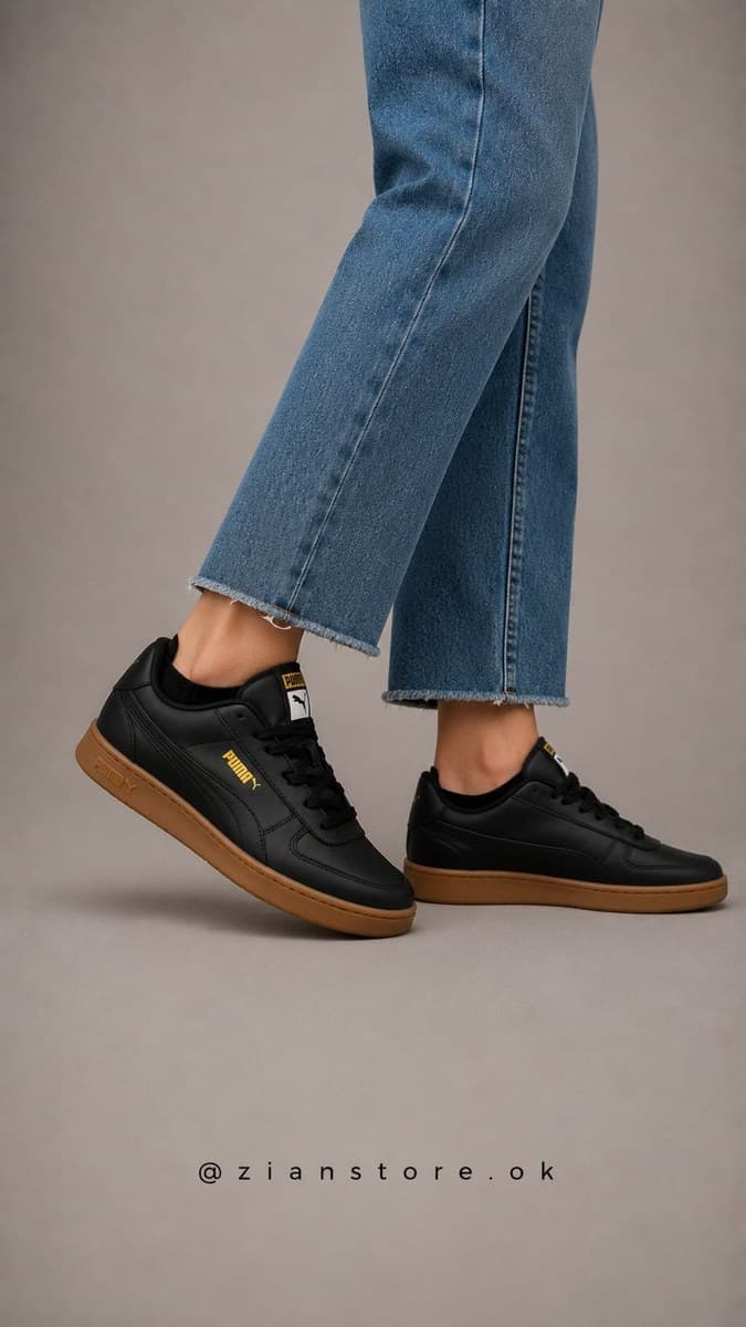 Court Cuero Negra/Gum — foto 1
